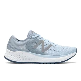 New Balance 1080v9 Running Shoes - Air White with Vintage Indigo Accents