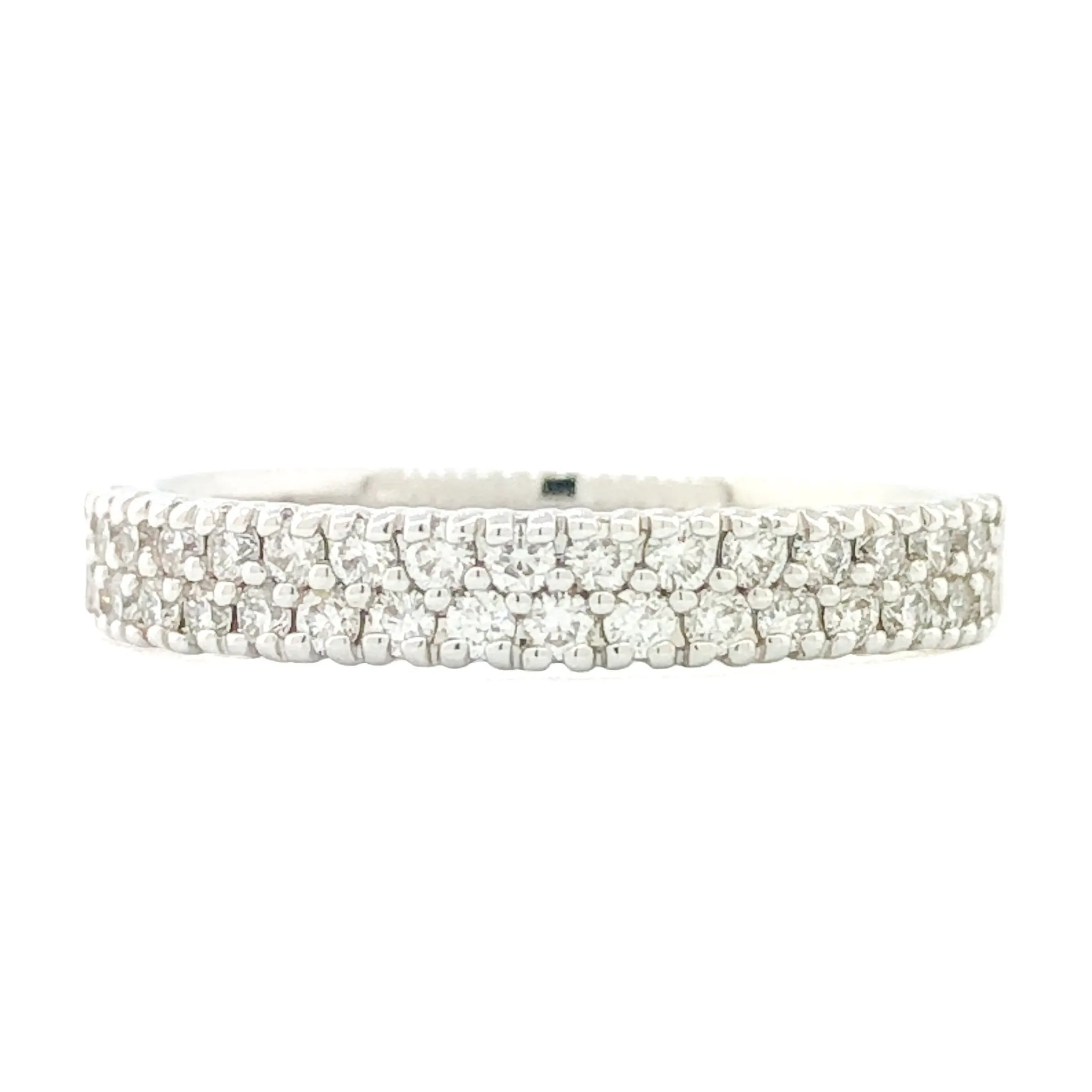14K W Gold 0.40cttw Diamond Band