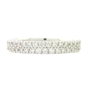 14K W Gold 0.40cttw Diamond Band