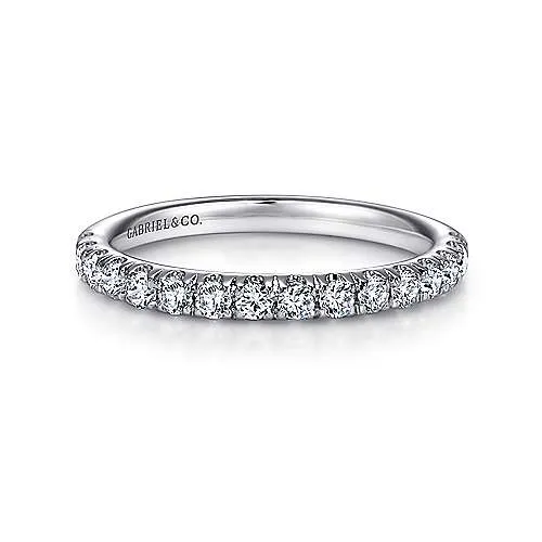 14K W Gold 0.50ctw Diamond Band