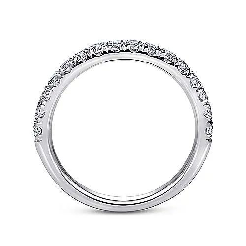 14K W Gold 0.50ctw Diamond Band