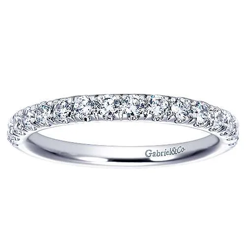14K W Gold 0.50ctw Diamond Band