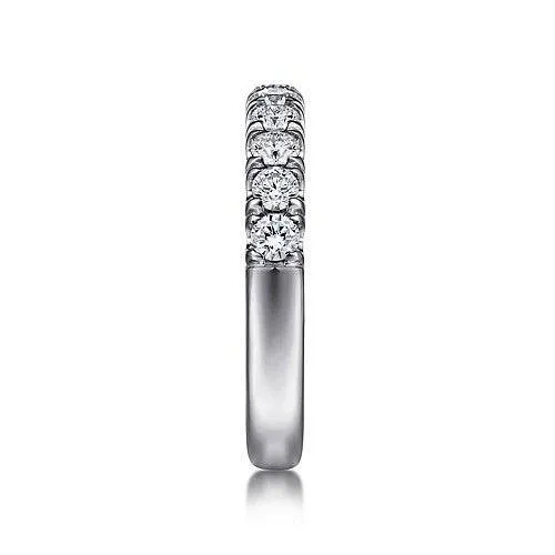 14K W Gold 0.72cttw Ladies Diamond Band