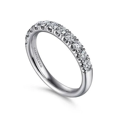 14K W Gold 0.72cttw Ladies Diamond Band
