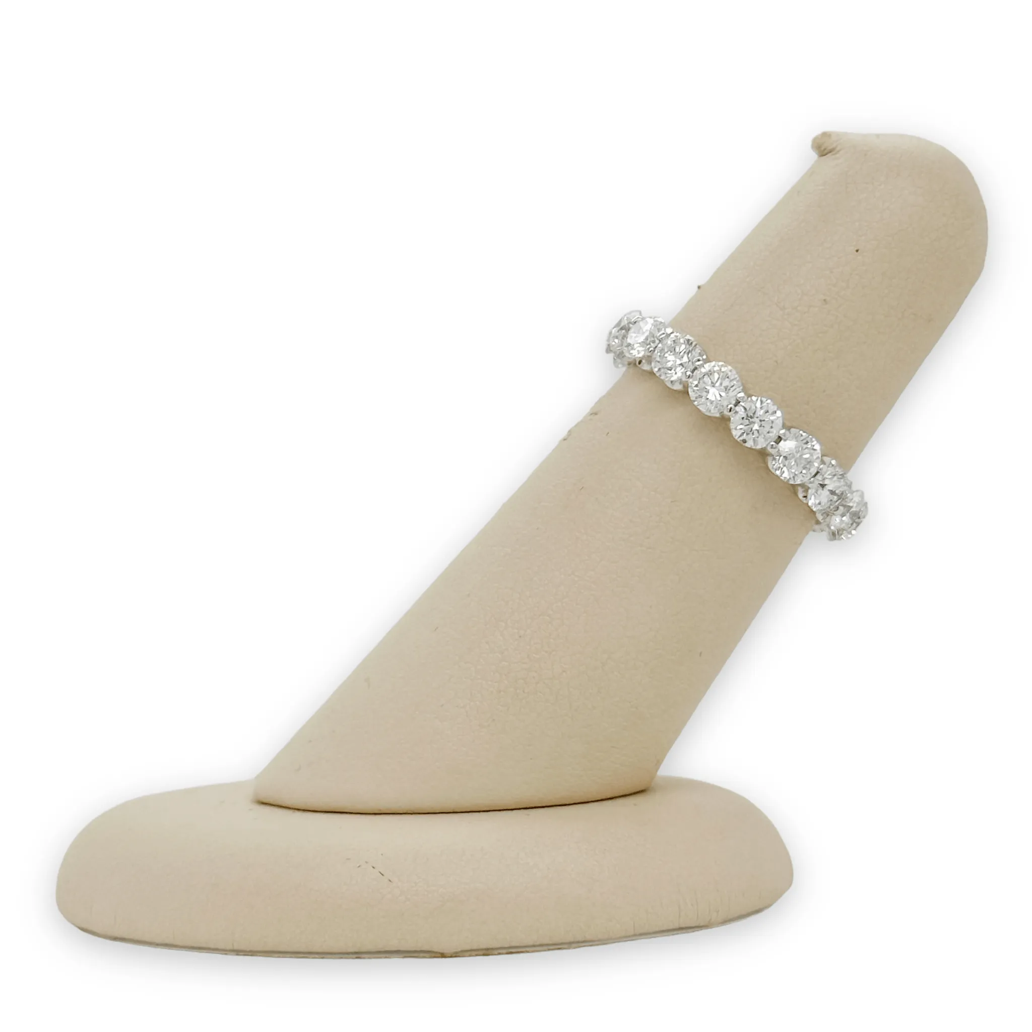 14K W Gold 3.00ctw Diamond Eternity Band