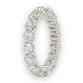 14K W Gold 3.00ctw Diamond Eternity Band
