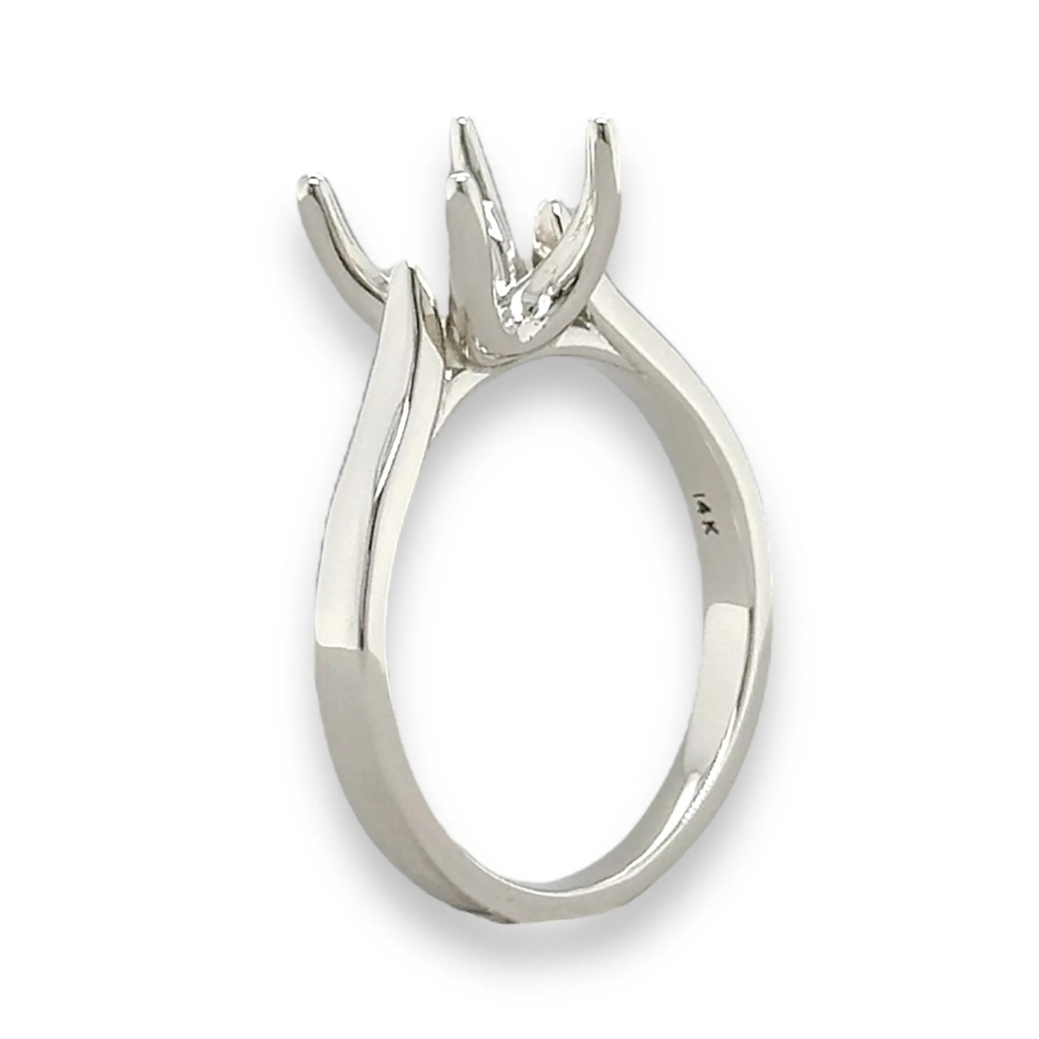 14K W Gold Ladies Mounting