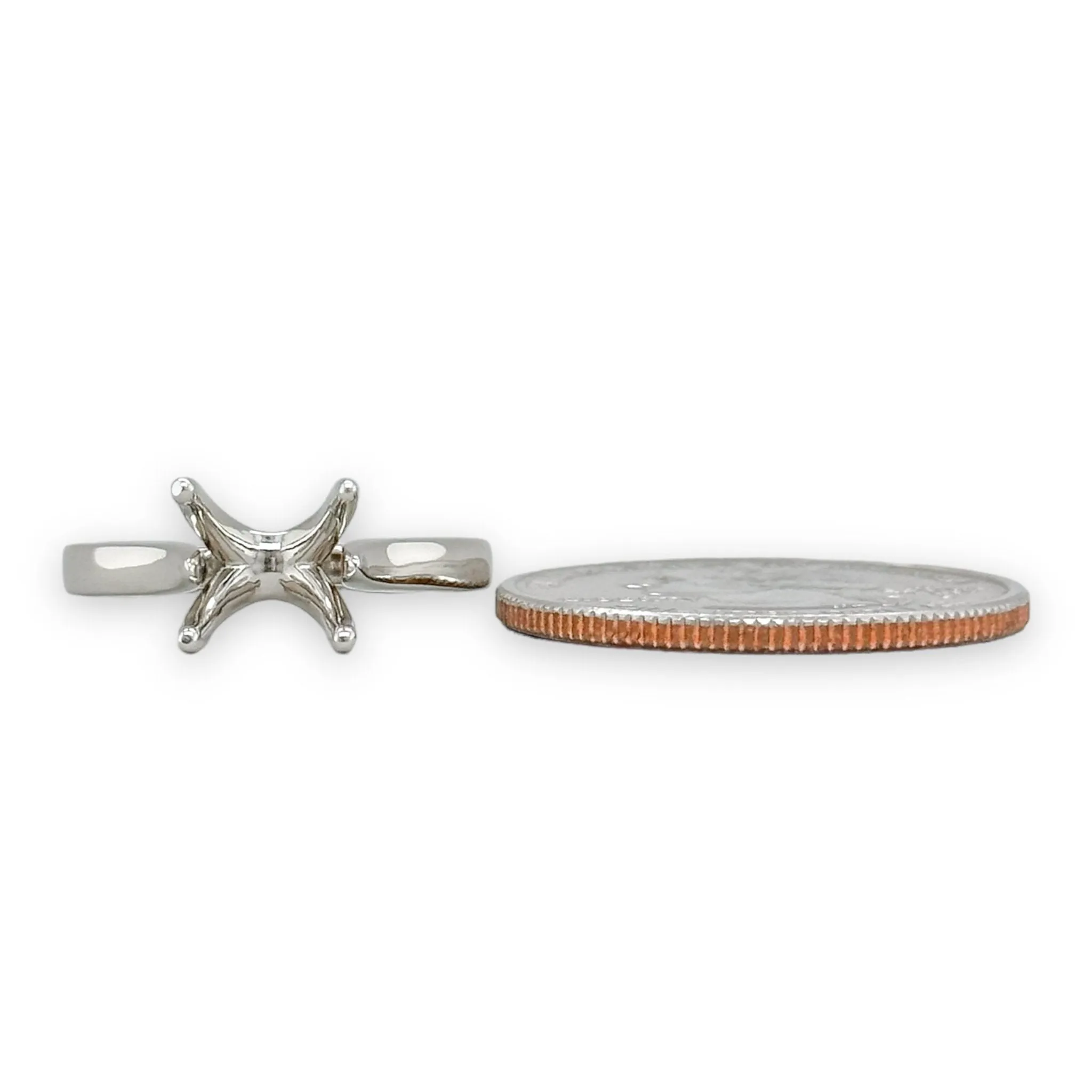 14K W Gold Ladies Mounting