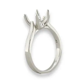 14K W Gold Ladies Mounting