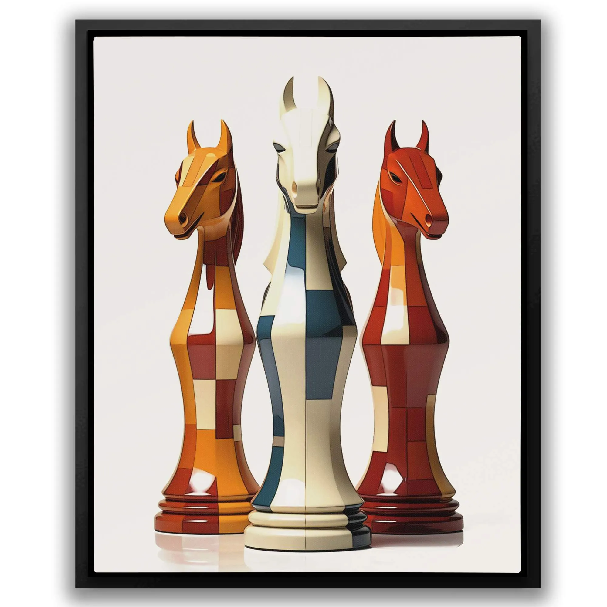 3 Chess Knights
