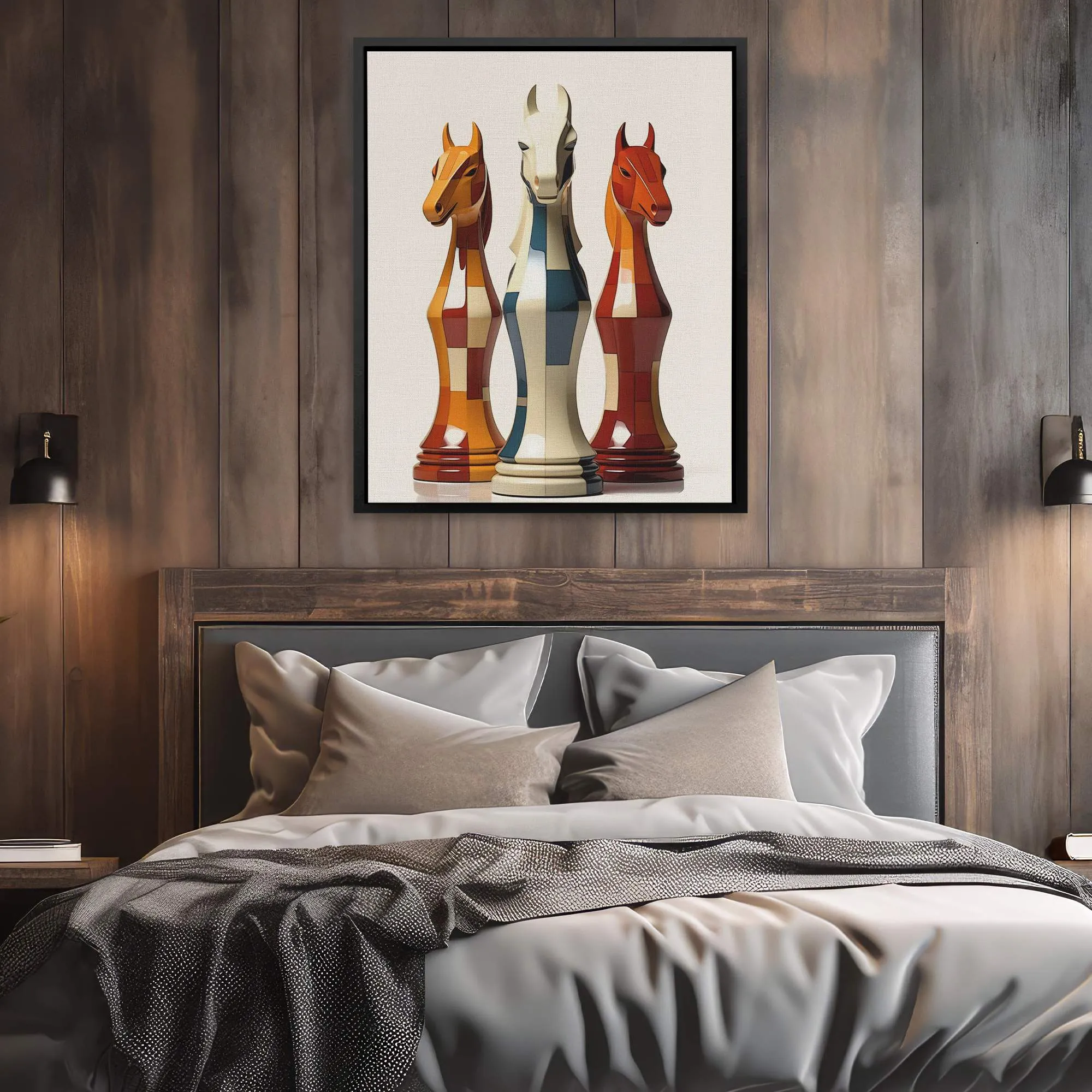 3 Chess Knights