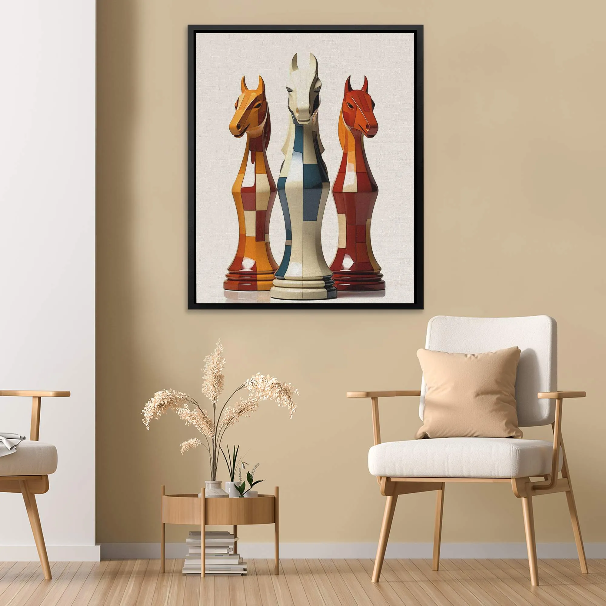 3 Chess Knights