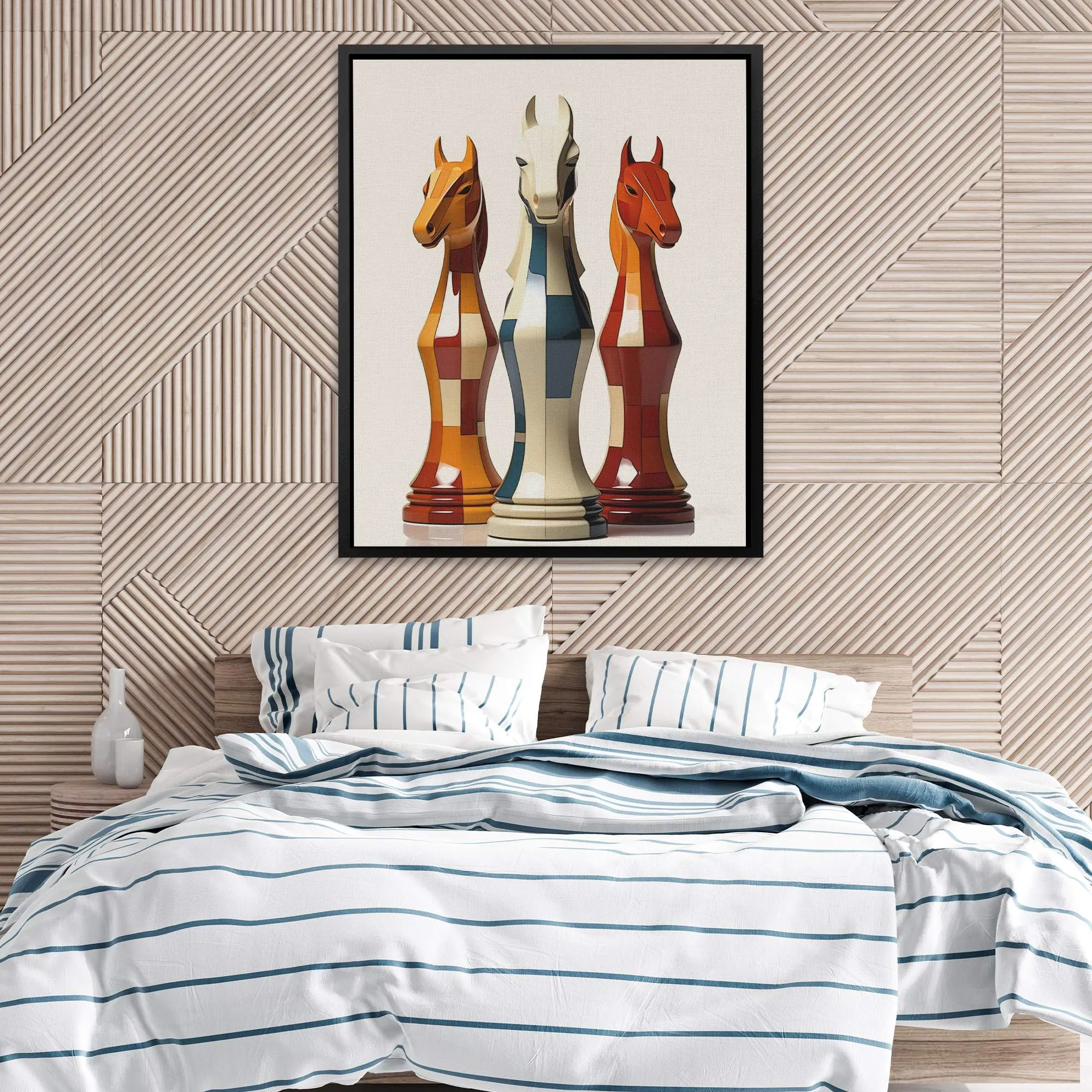 3 Chess Knights
