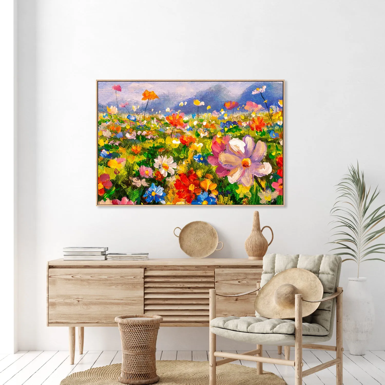 A Field of Plenty, Hand-Painted Canvas
