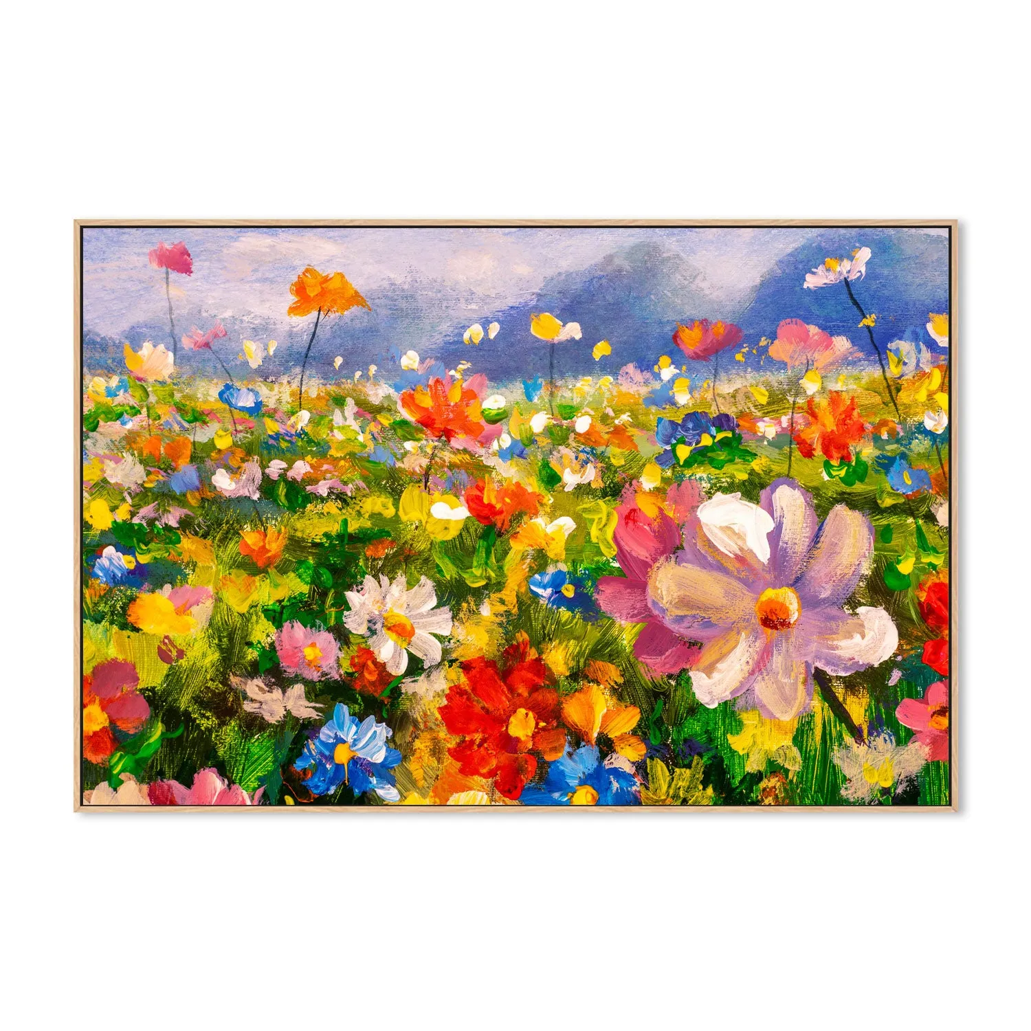 A Field of Plenty, Hand-Painted Canvas