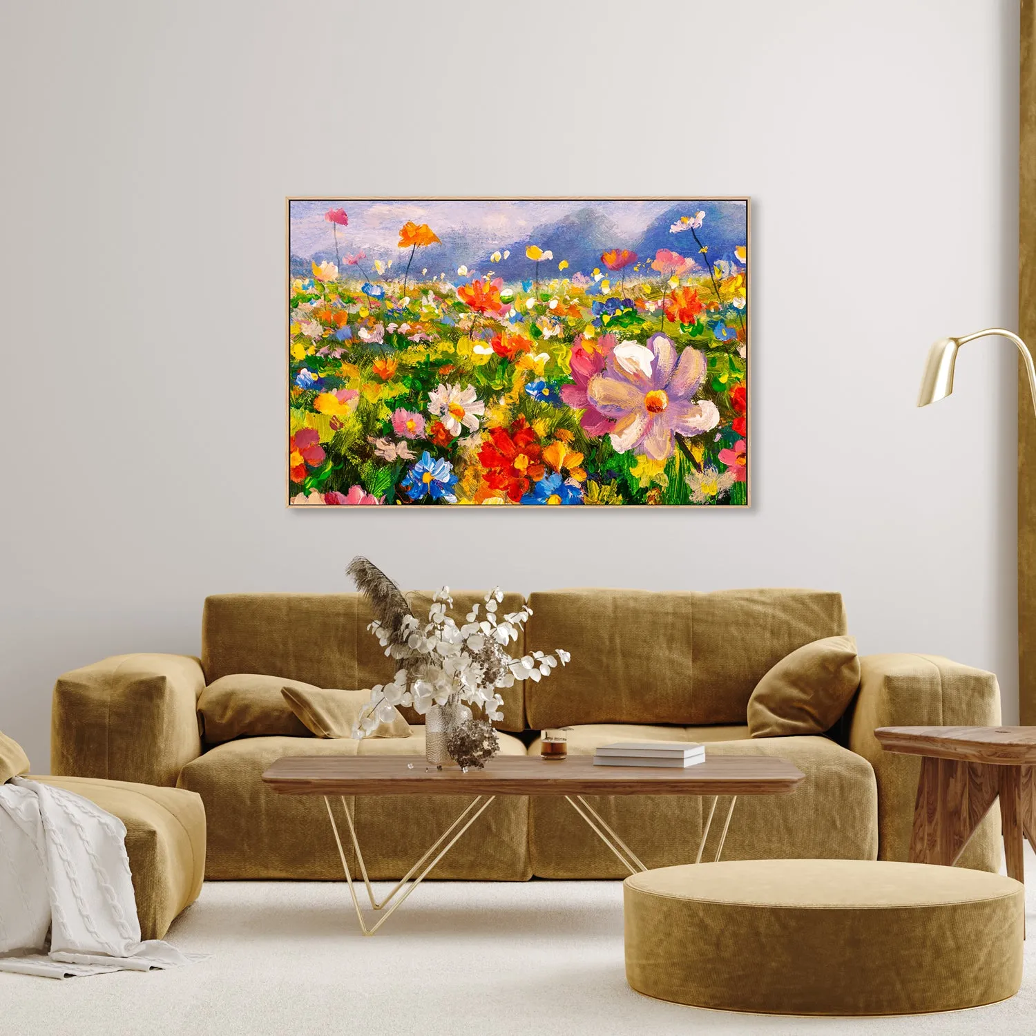 A Field of Plenty, Hand-Painted Canvas