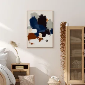 Abstract Paradigm II Framed Canvas