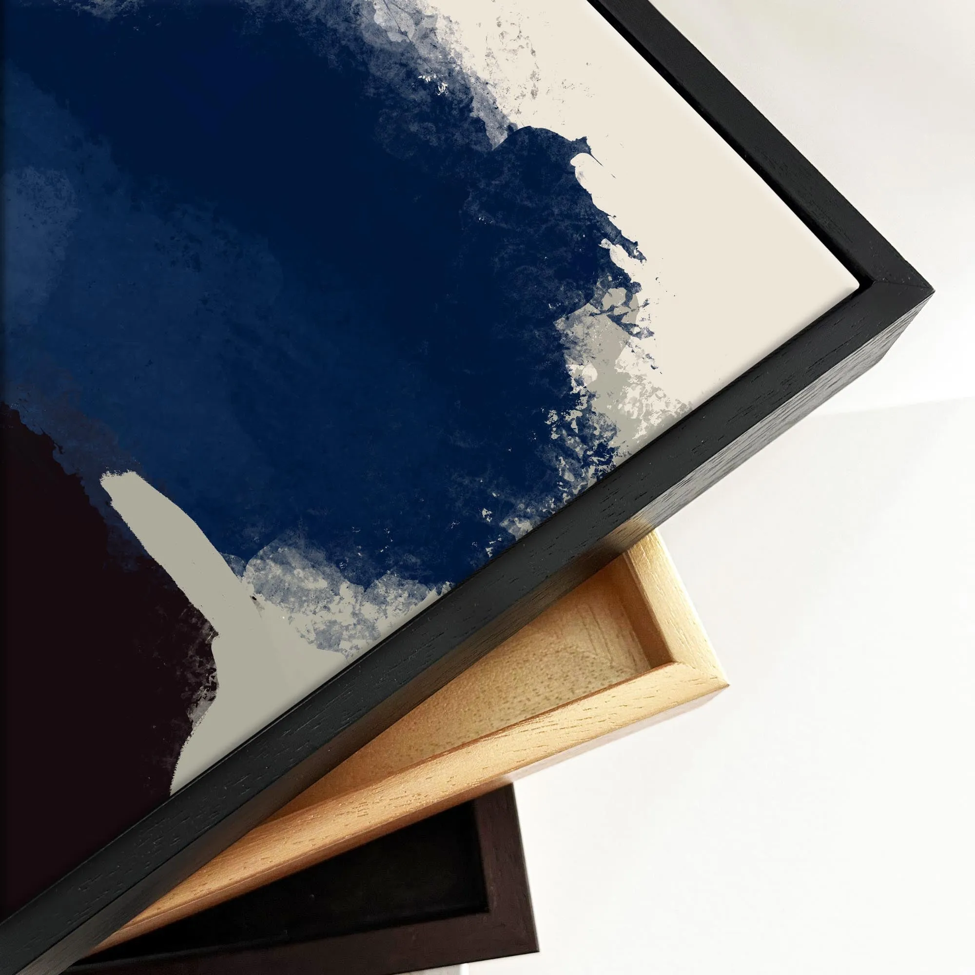 Abstract Paradigm II Framed Canvas