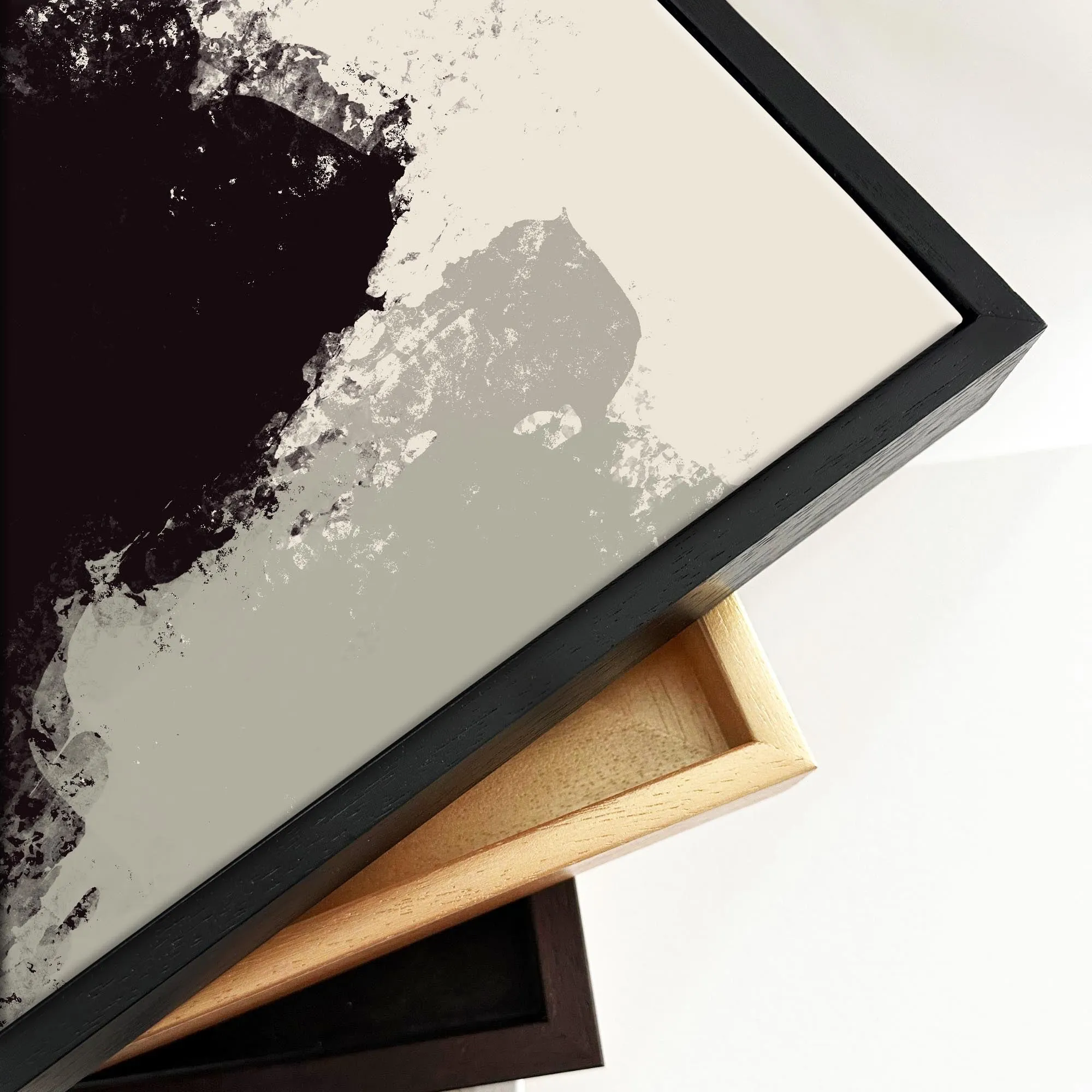 Abstract Paradigm III Framed Canvas