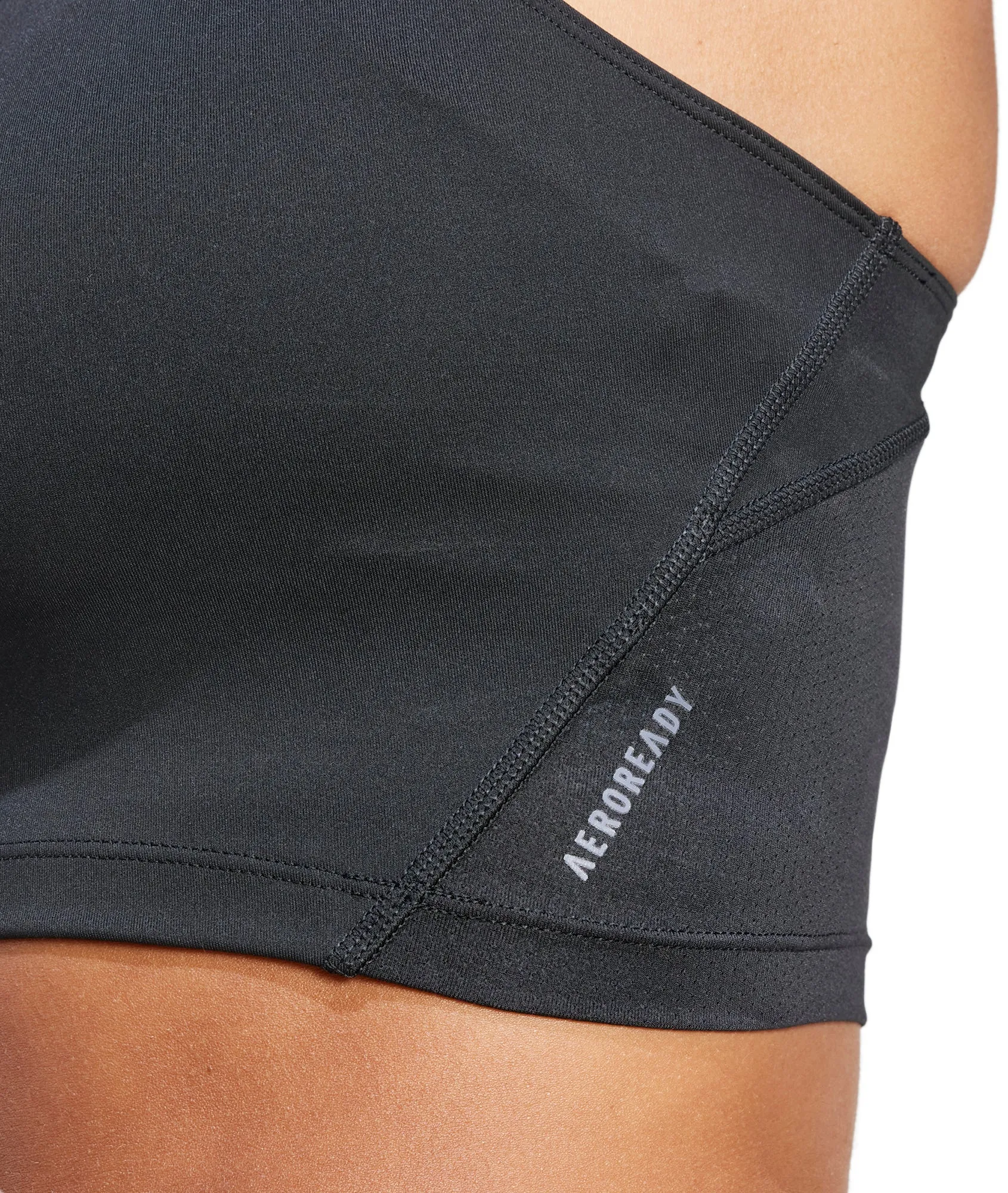 adidas Adizero Essentials Womens Running Crop Top - Black