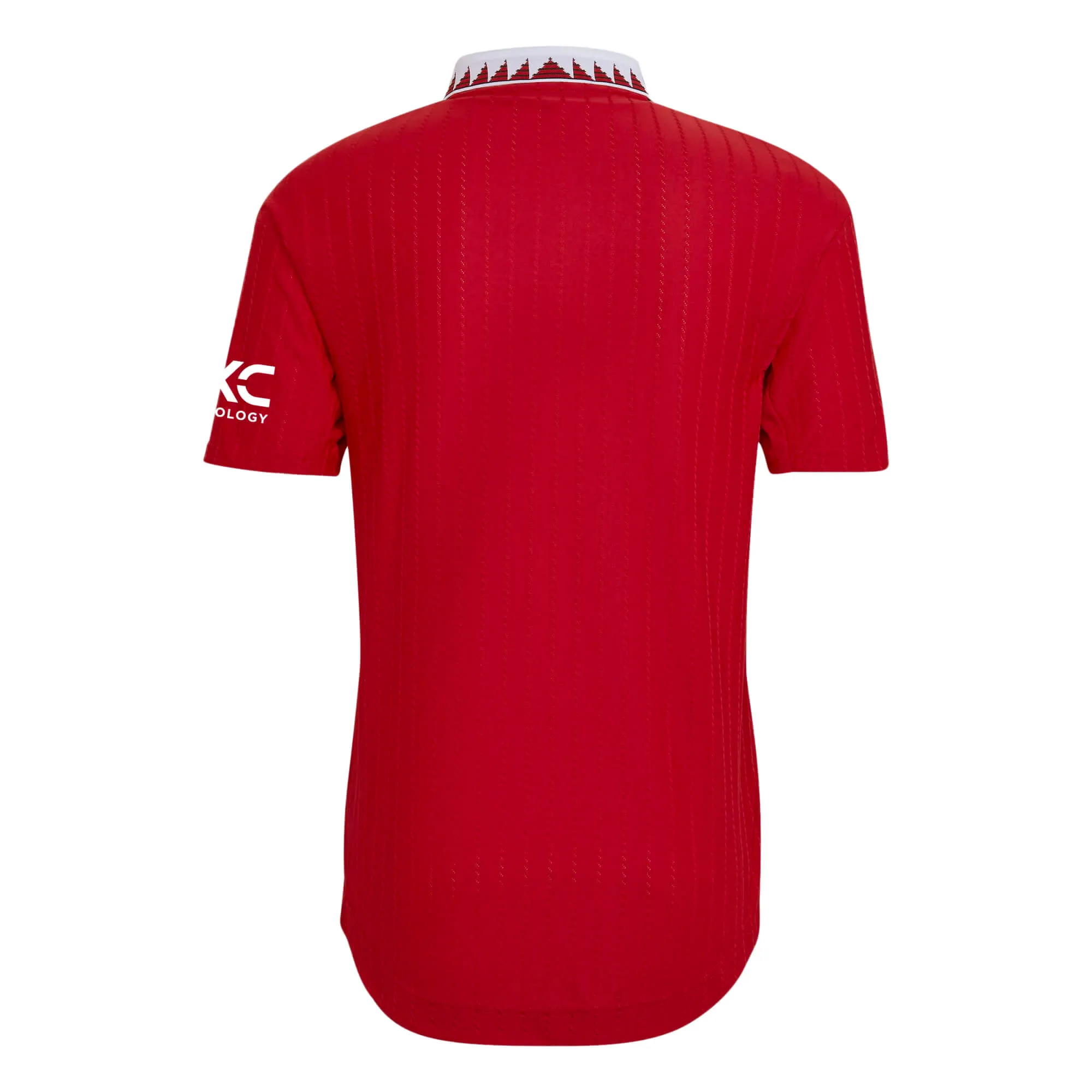 adidas Men's Manchester United 2022/23 Authentic Home Jersey Real Red/White