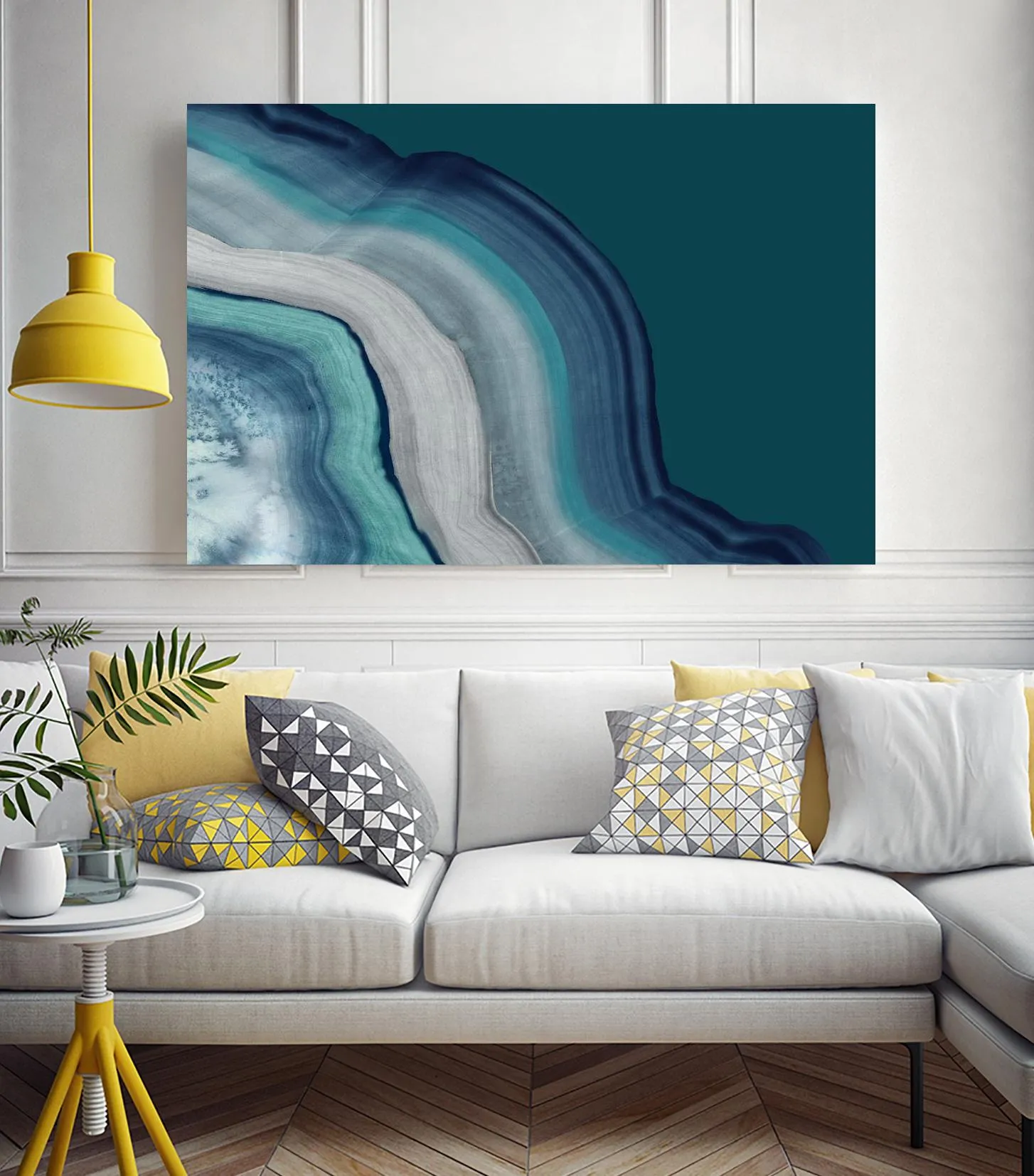 Agate Deep Blue Sea