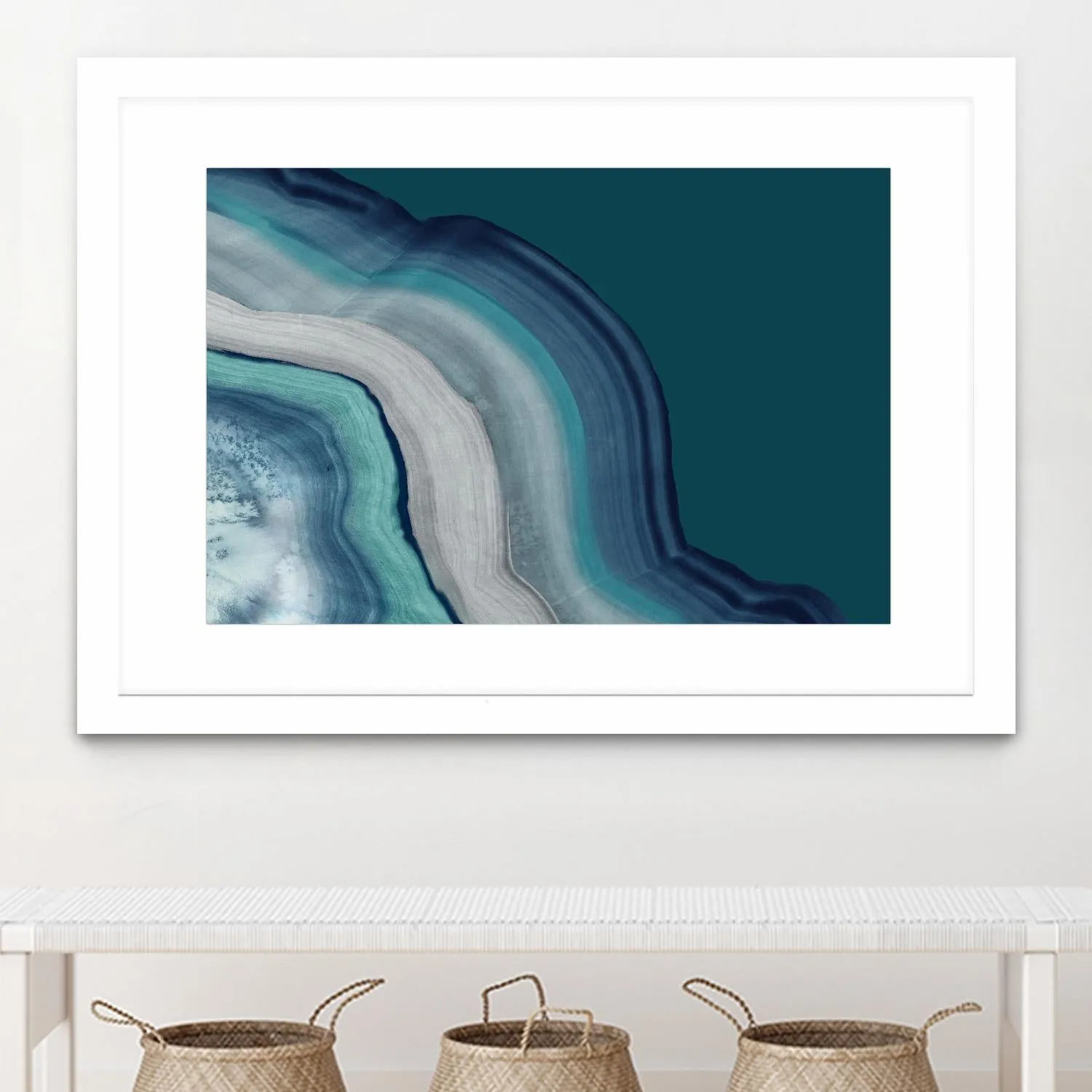 Agate Deep Blue Sea