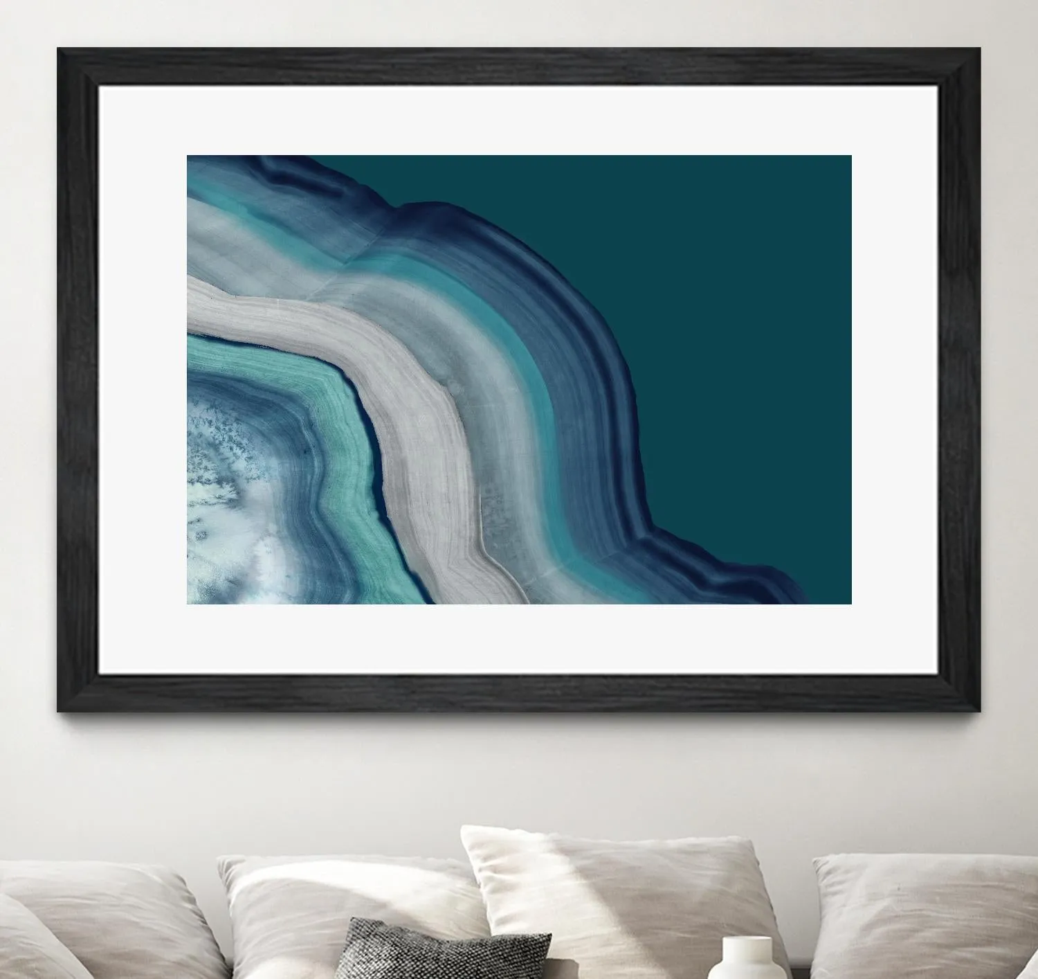Agate Deep Blue Sea
