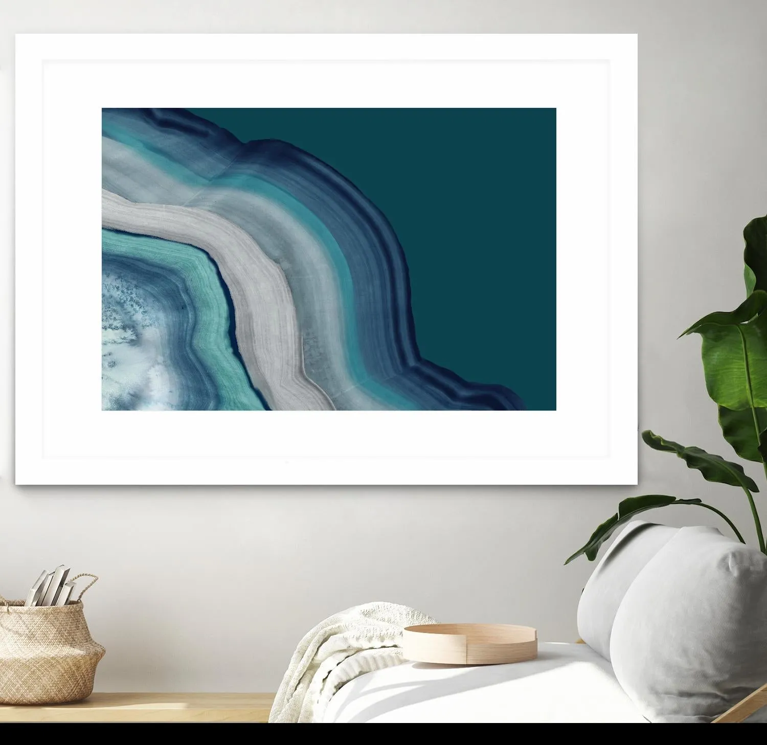 Agate Deep Blue Sea