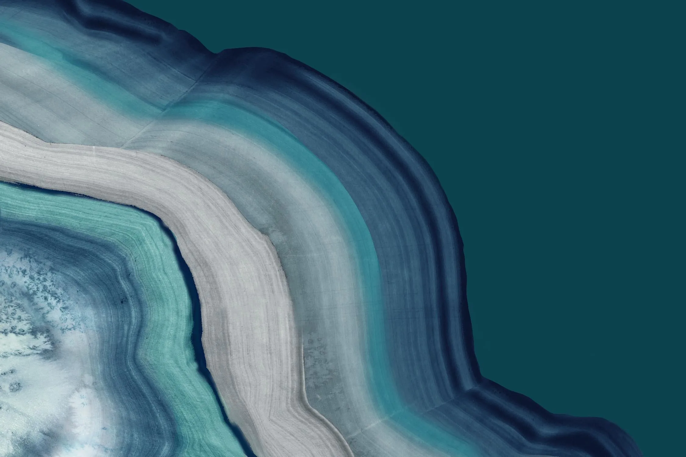 Agate Deep Blue Sea