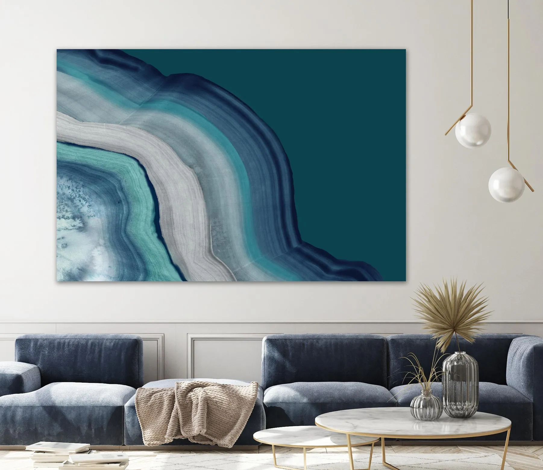 Agate Deep Blue Sea