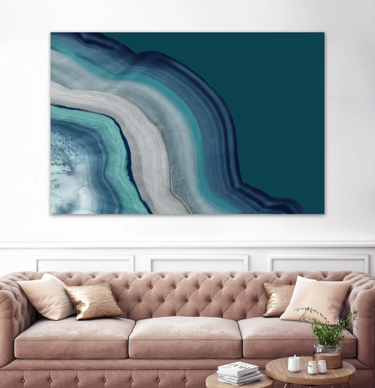 Agate Deep Blue Sea