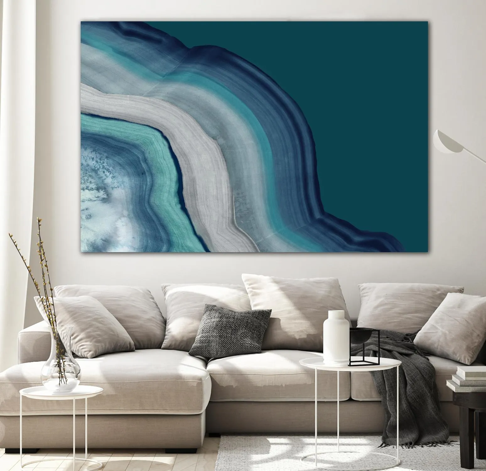 Agate Deep Blue Sea