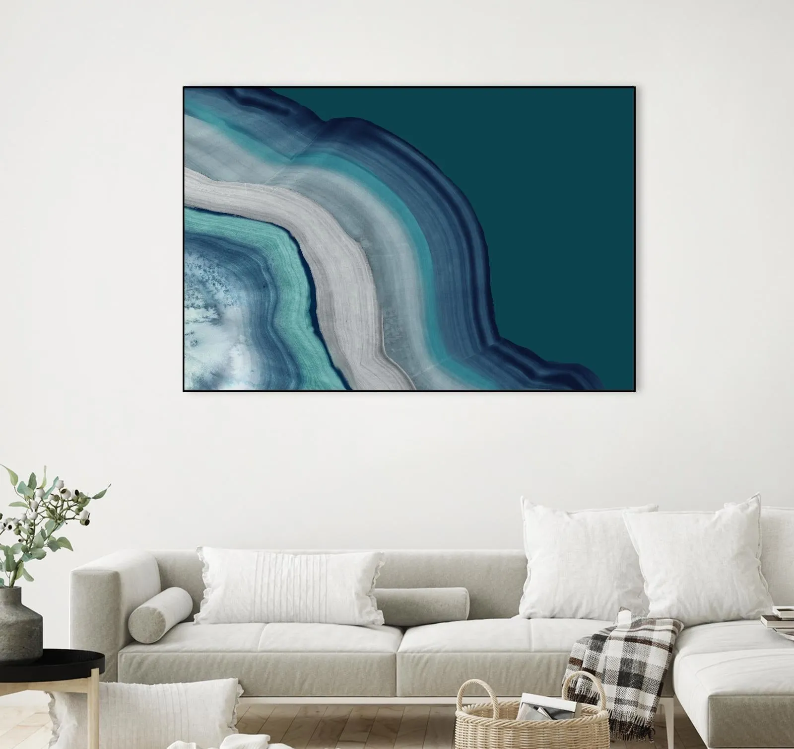 Agate Deep Blue Sea
