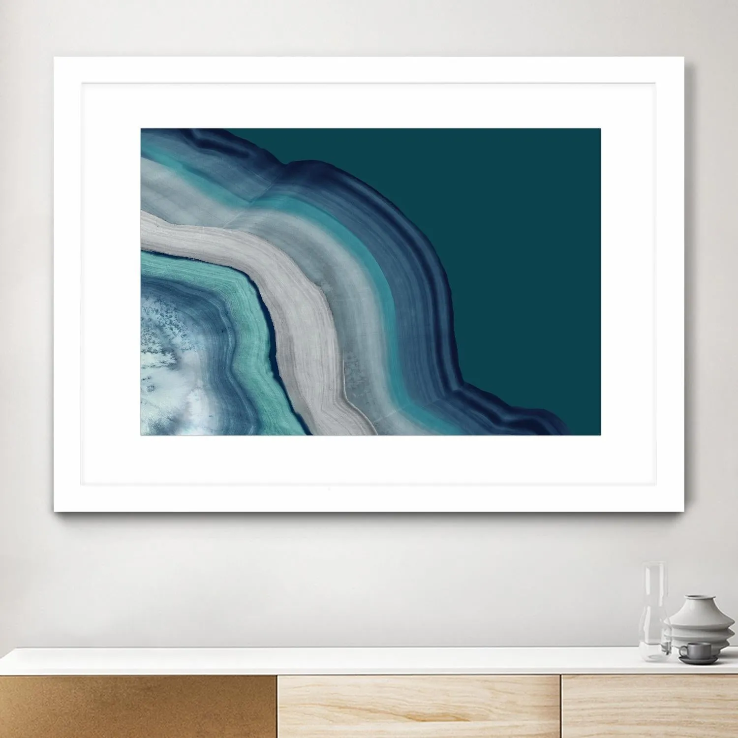 Agate Deep Blue Sea