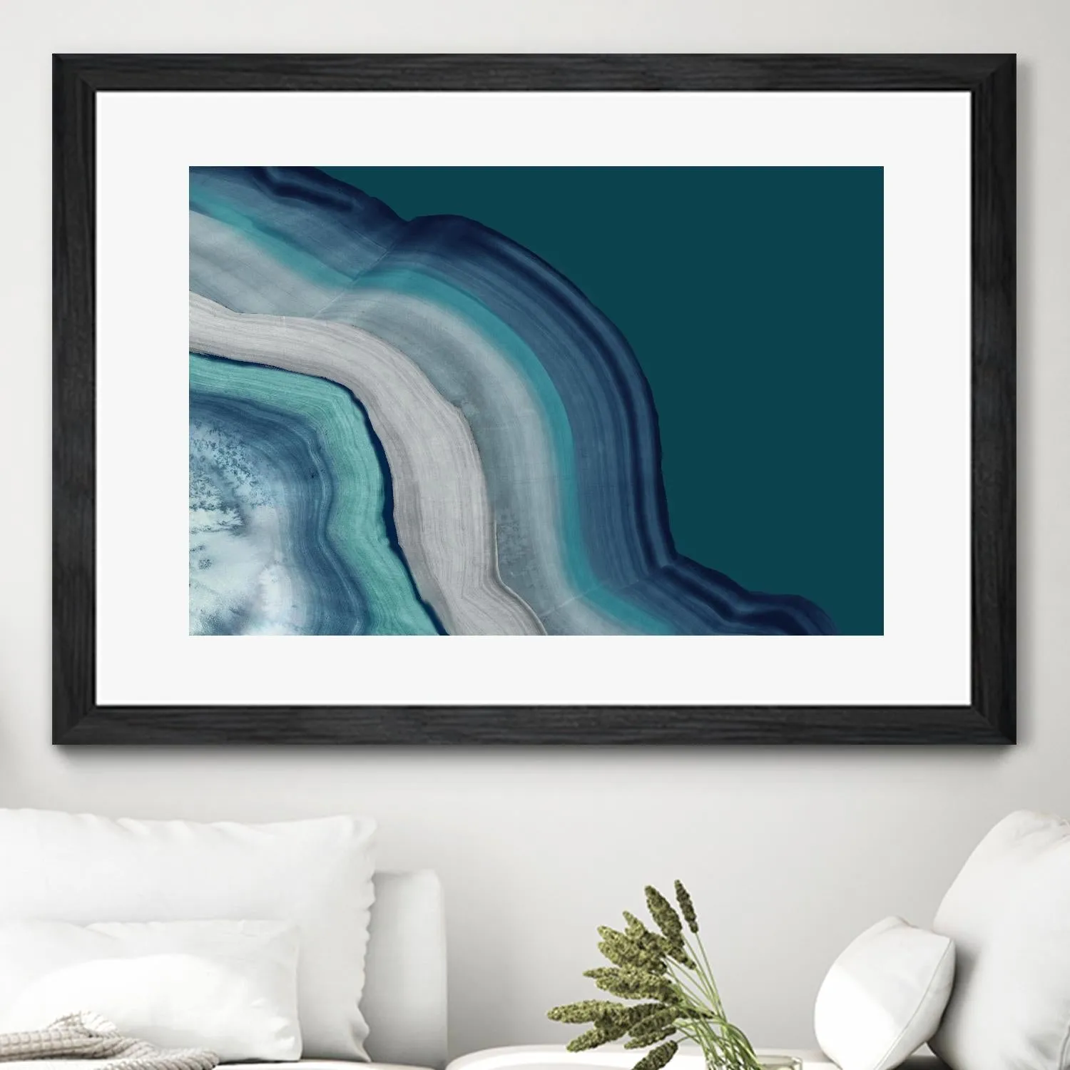Agate Deep Blue Sea