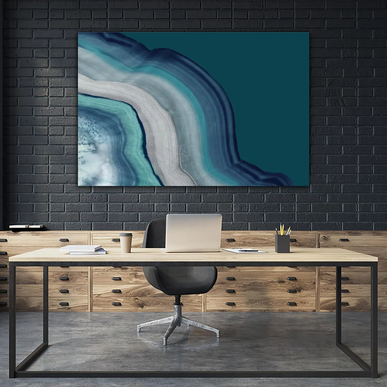 Agate Deep Blue Sea