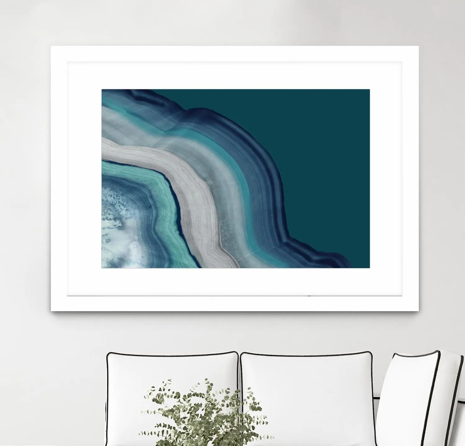 Agate Deep Blue Sea