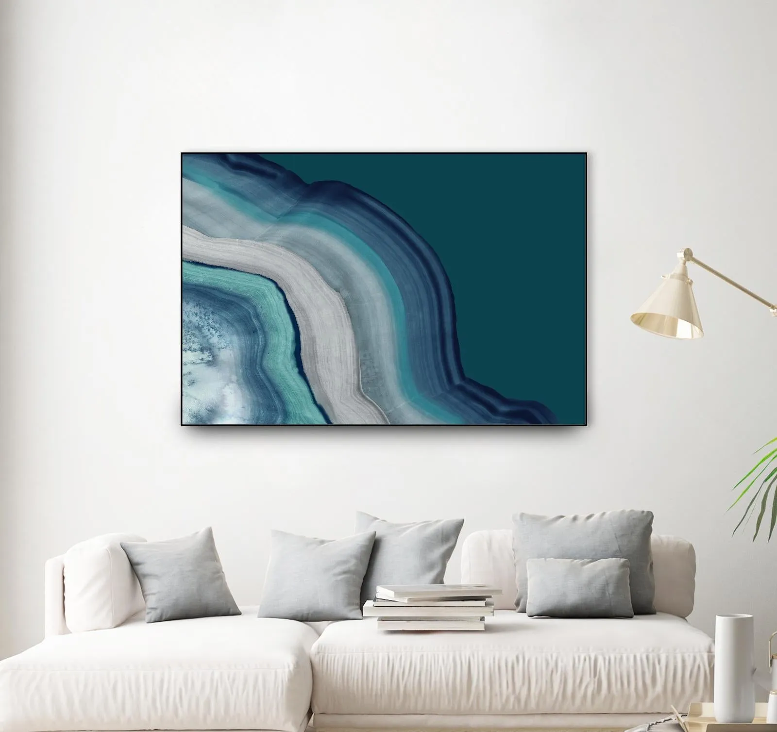 Agate Deep Blue Sea