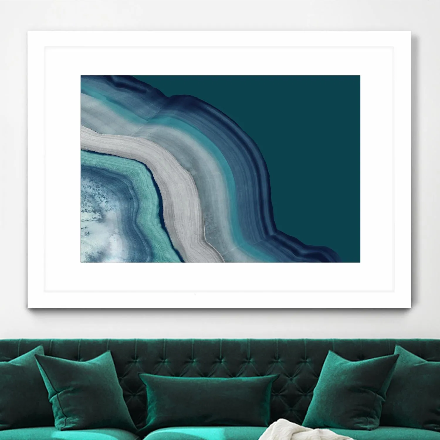 Agate Deep Blue Sea