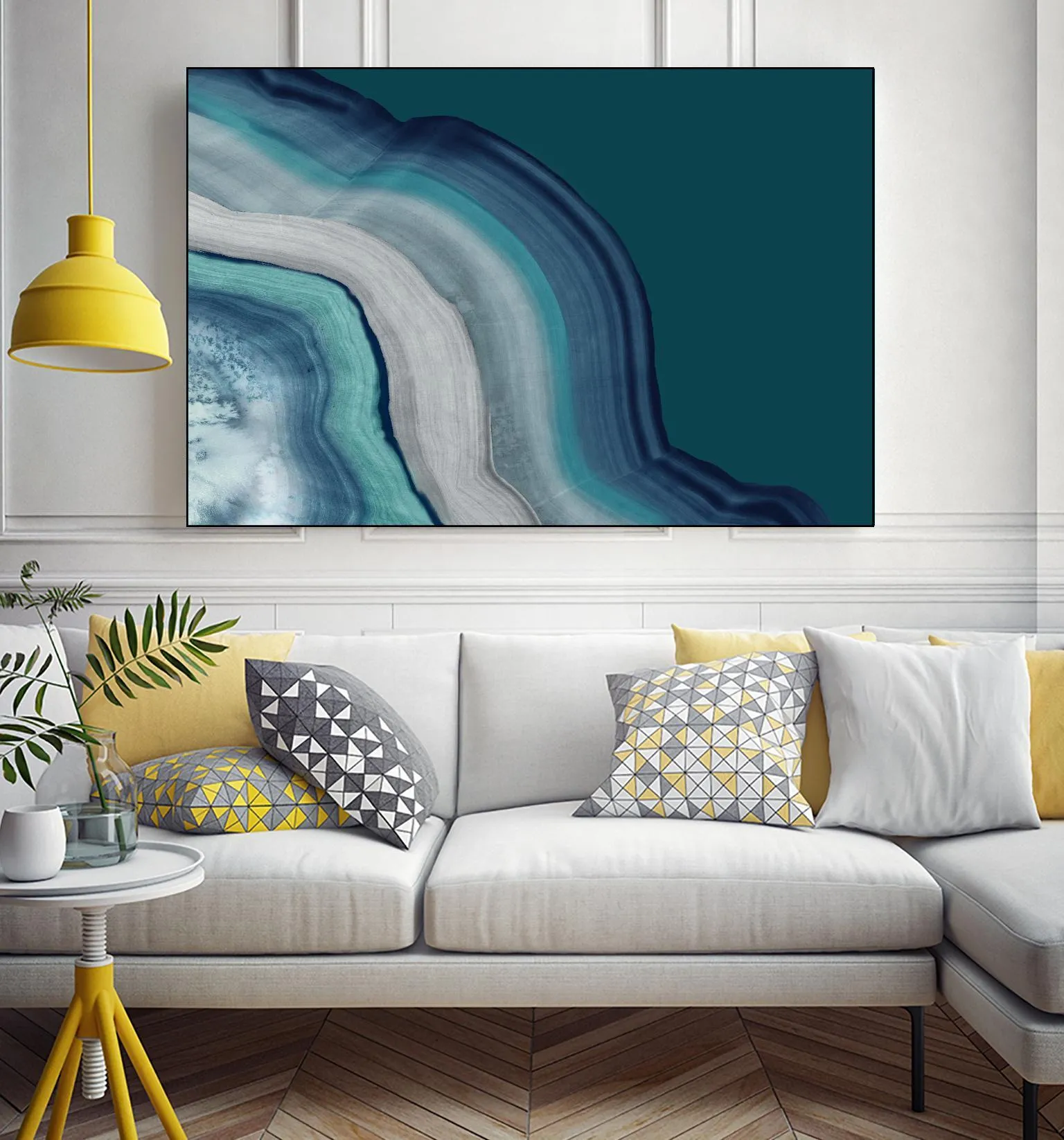 Agate Deep Blue Sea