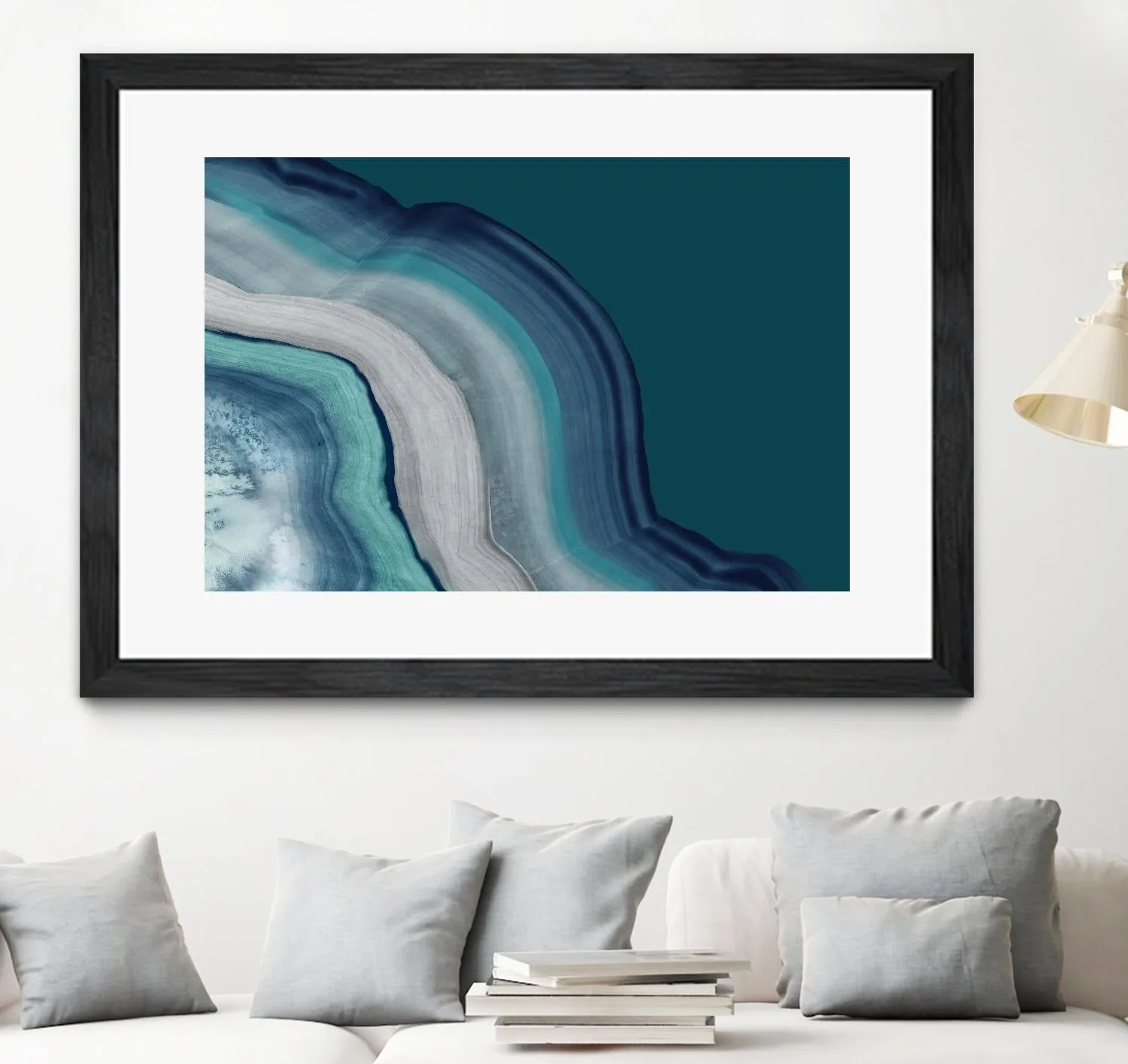 Agate Deep Blue Sea