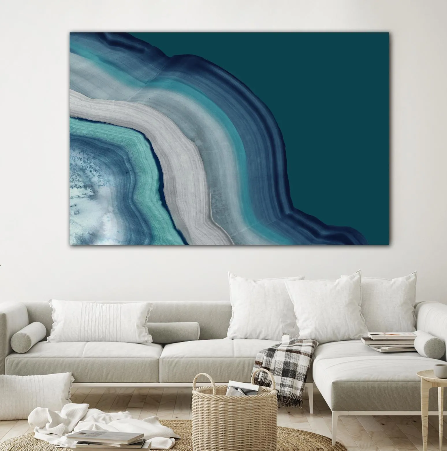 Agate Deep Blue Sea