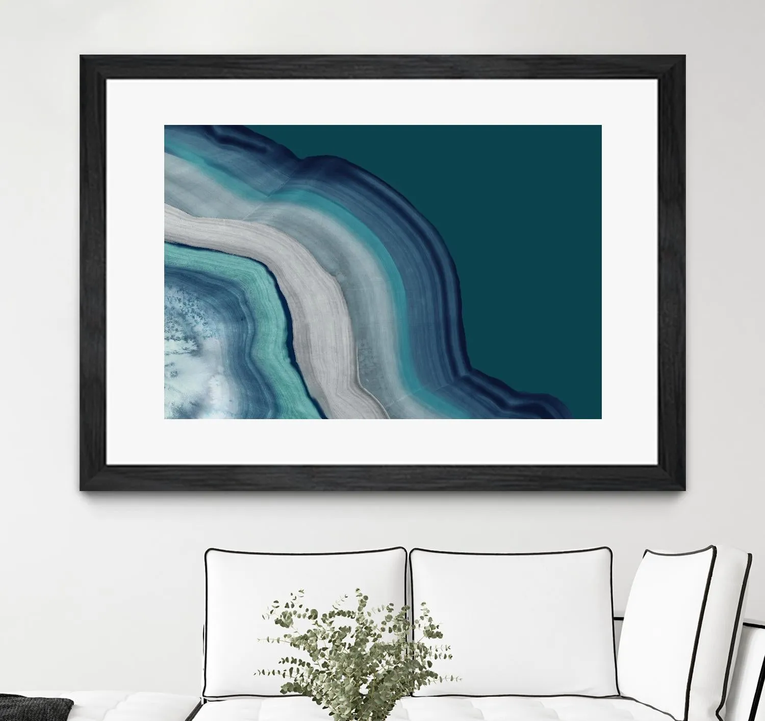 Agate Deep Blue Sea