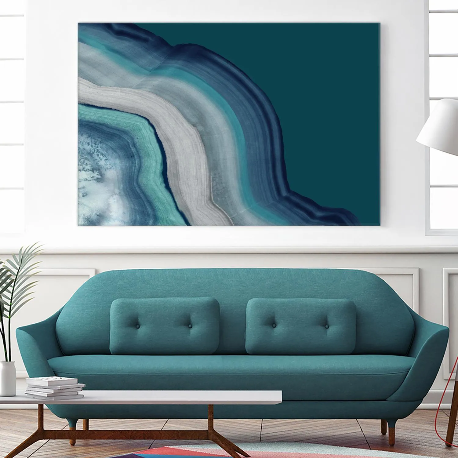 Agate Deep Blue Sea
