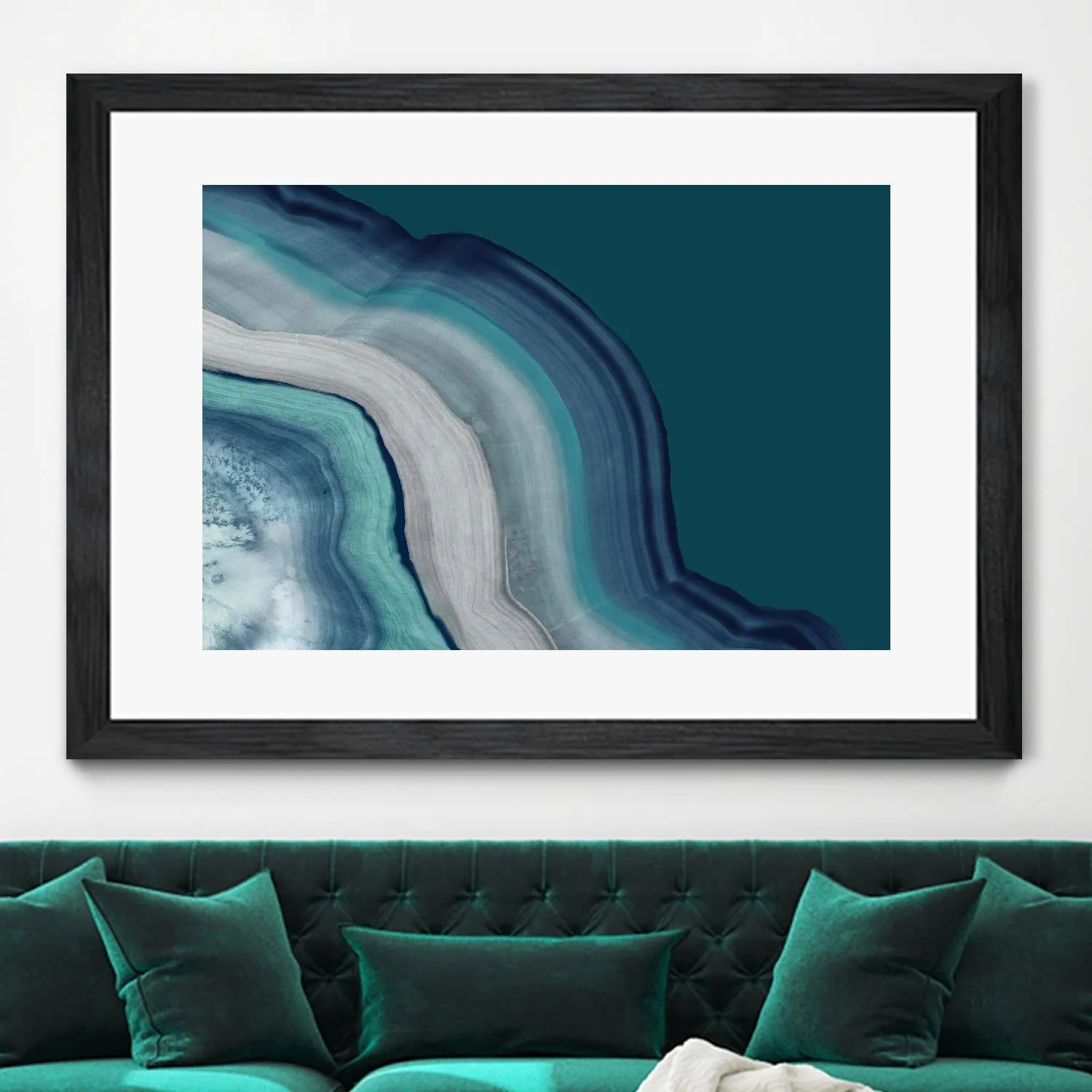 Agate Deep Blue Sea