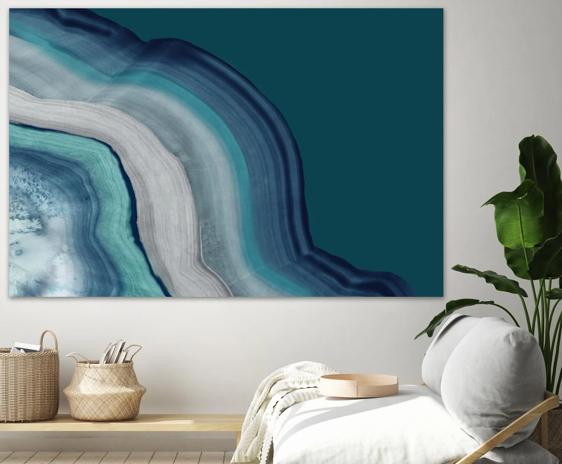 Agate Deep Blue Sea