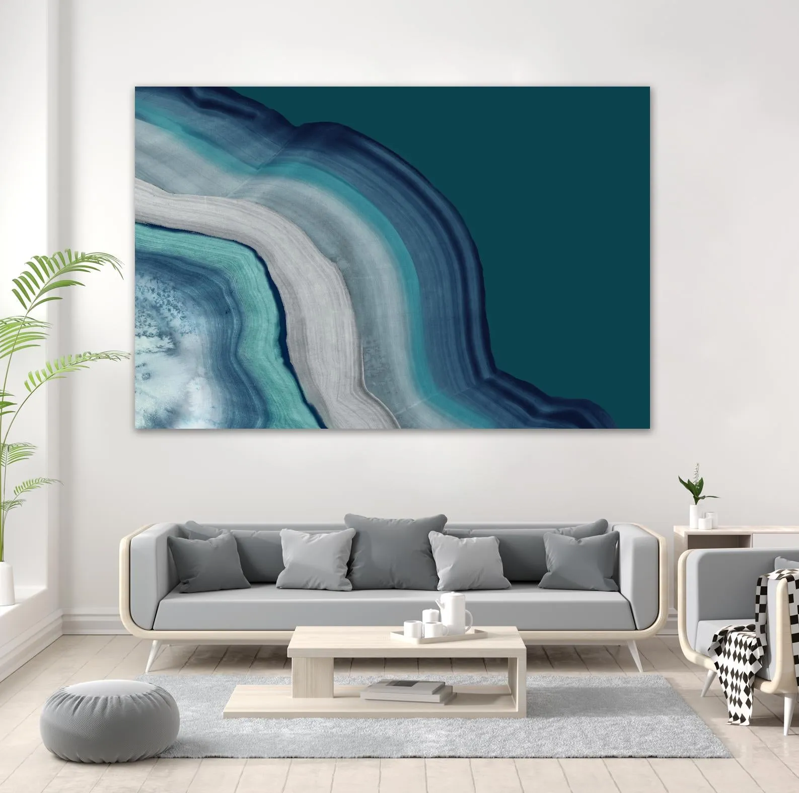 Agate Deep Blue Sea