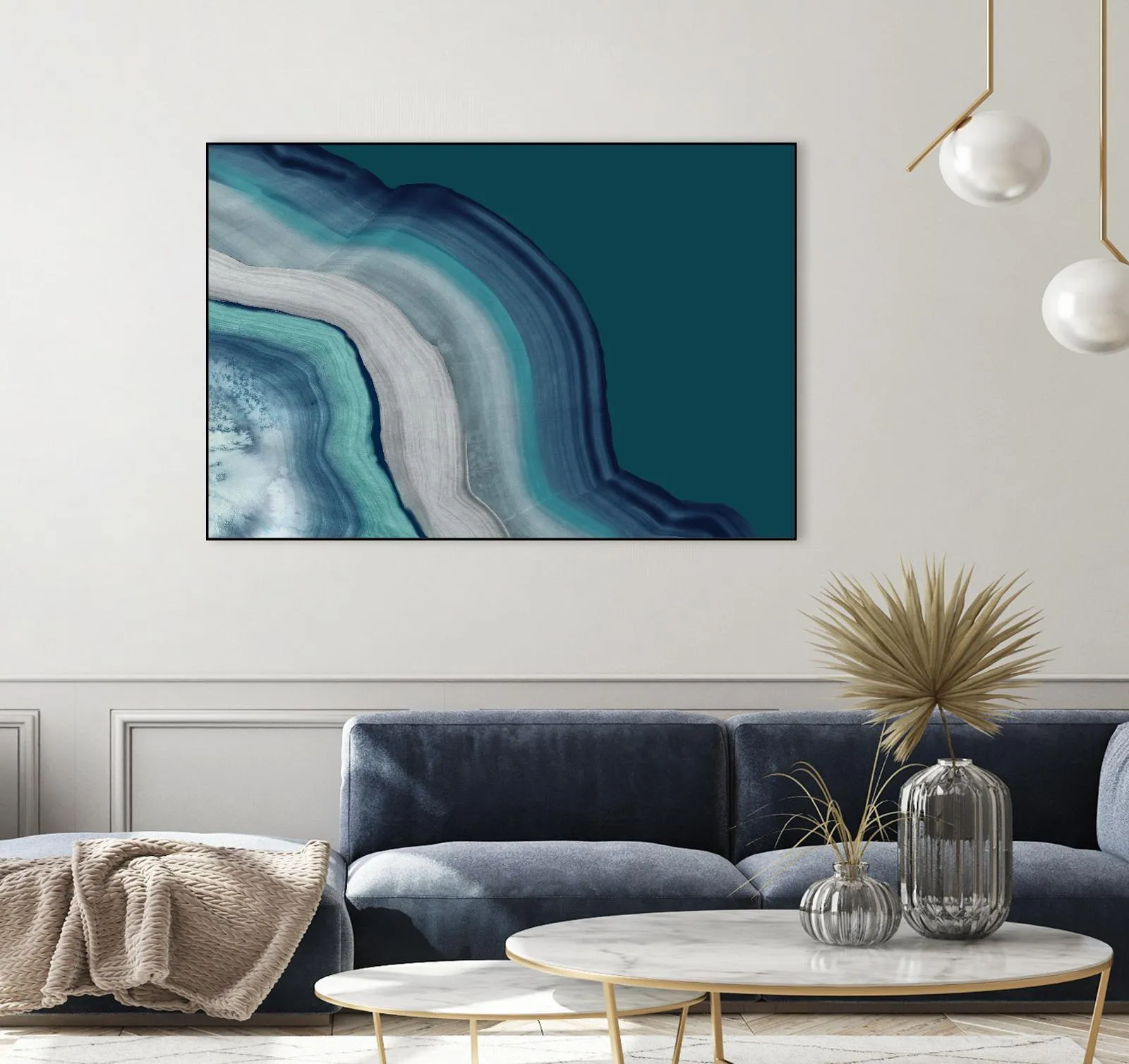 Agate Deep Blue Sea
