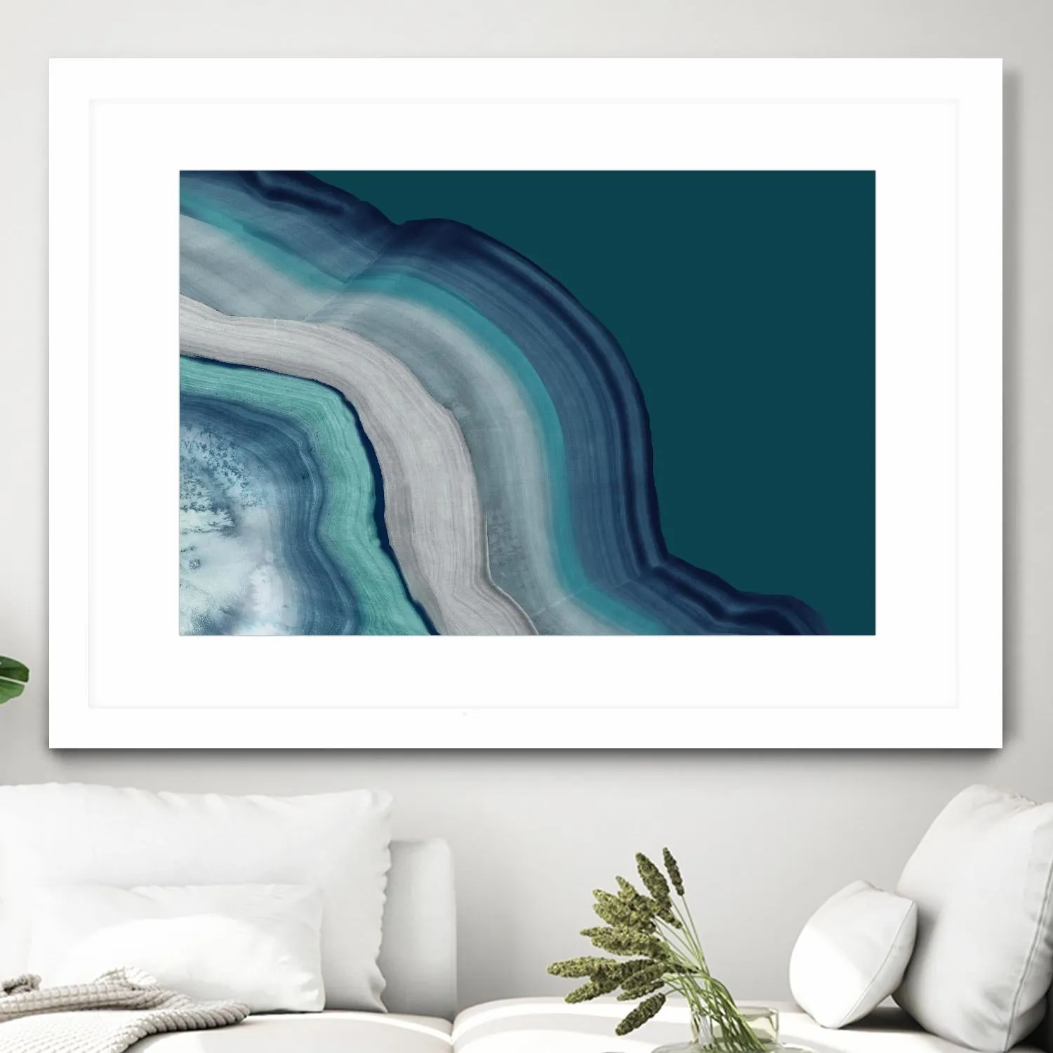 Agate Deep Blue Sea
